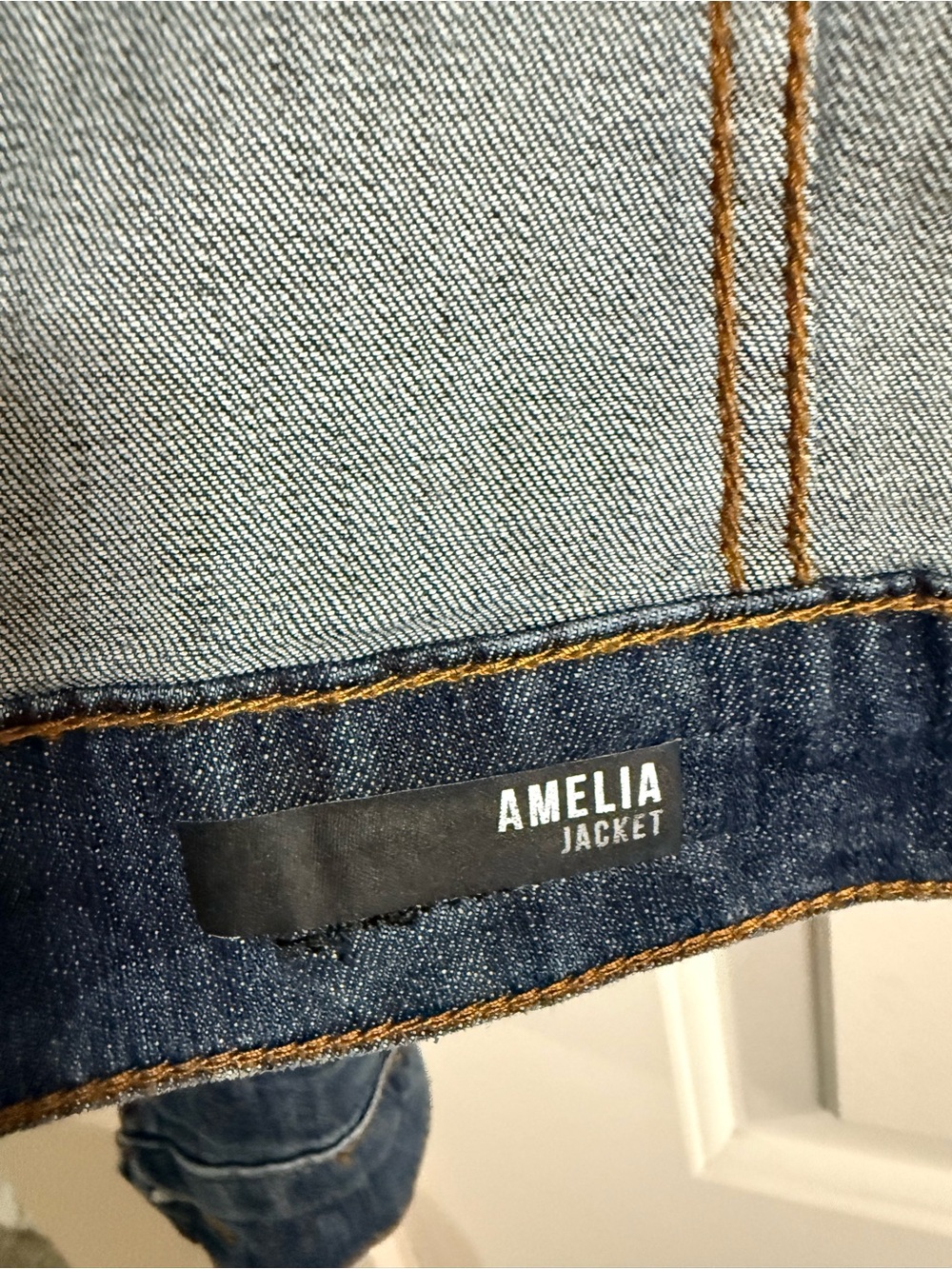KUT From the Kloth Amelia Denim Jacket Medium Stretch Blue - Picture 5 of 11